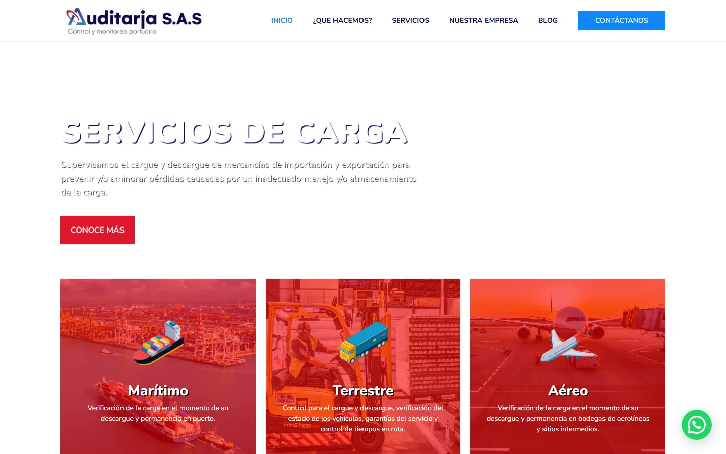 Auditarja S.A.S. en computador