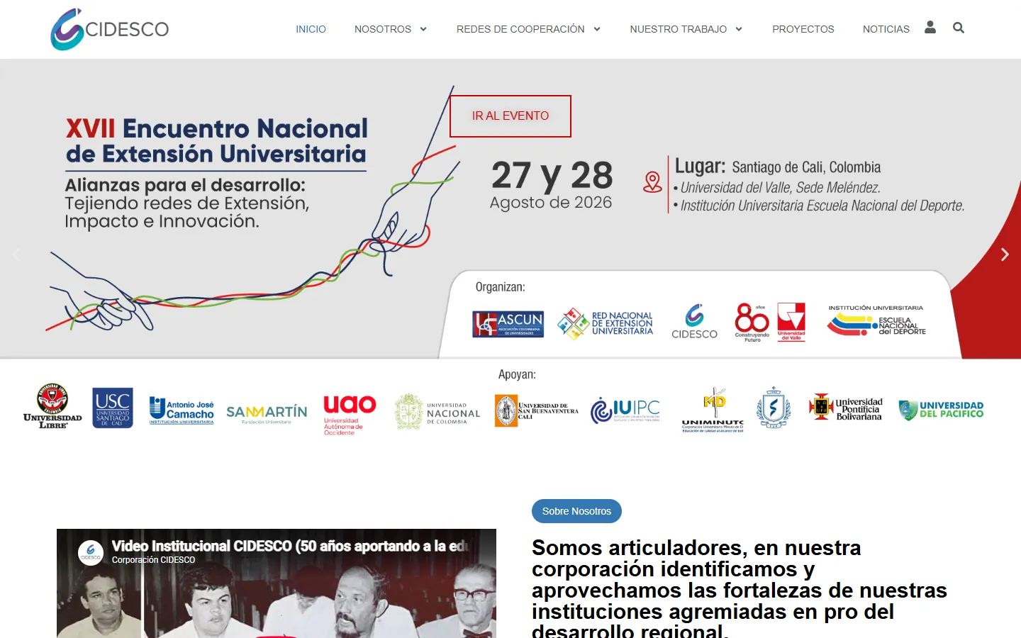 CIDESCO en computador