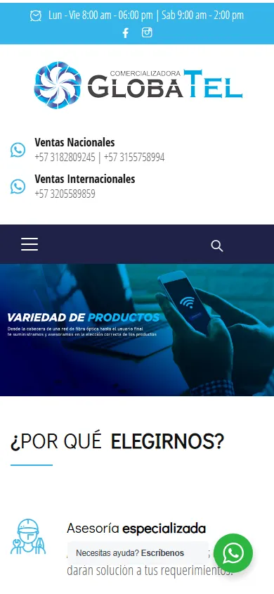 Globatel en celular