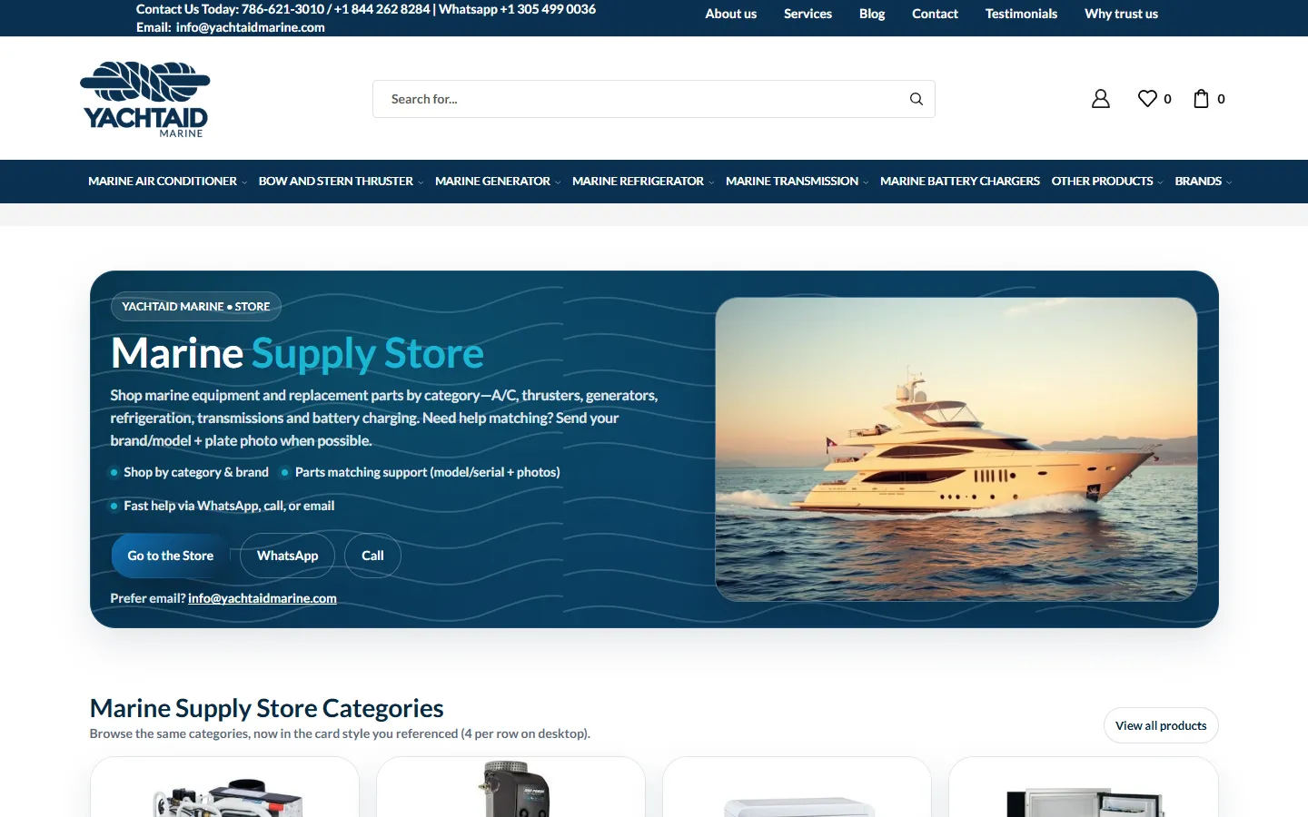 YachtAid Marine en computador